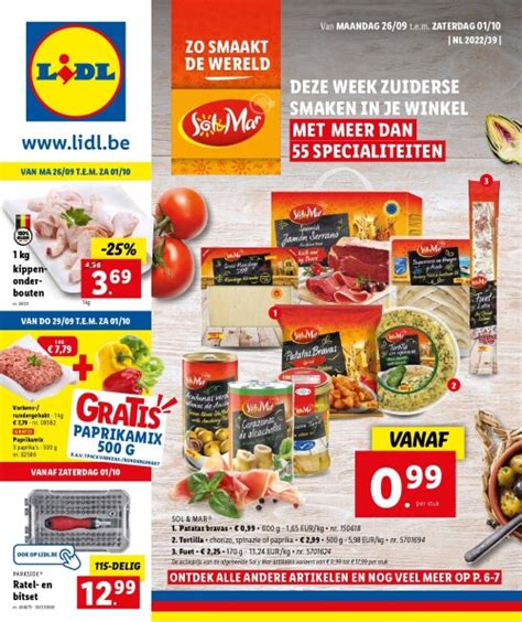 Lidl folder – Bekijk hier alle Lidl folders geldig in België.